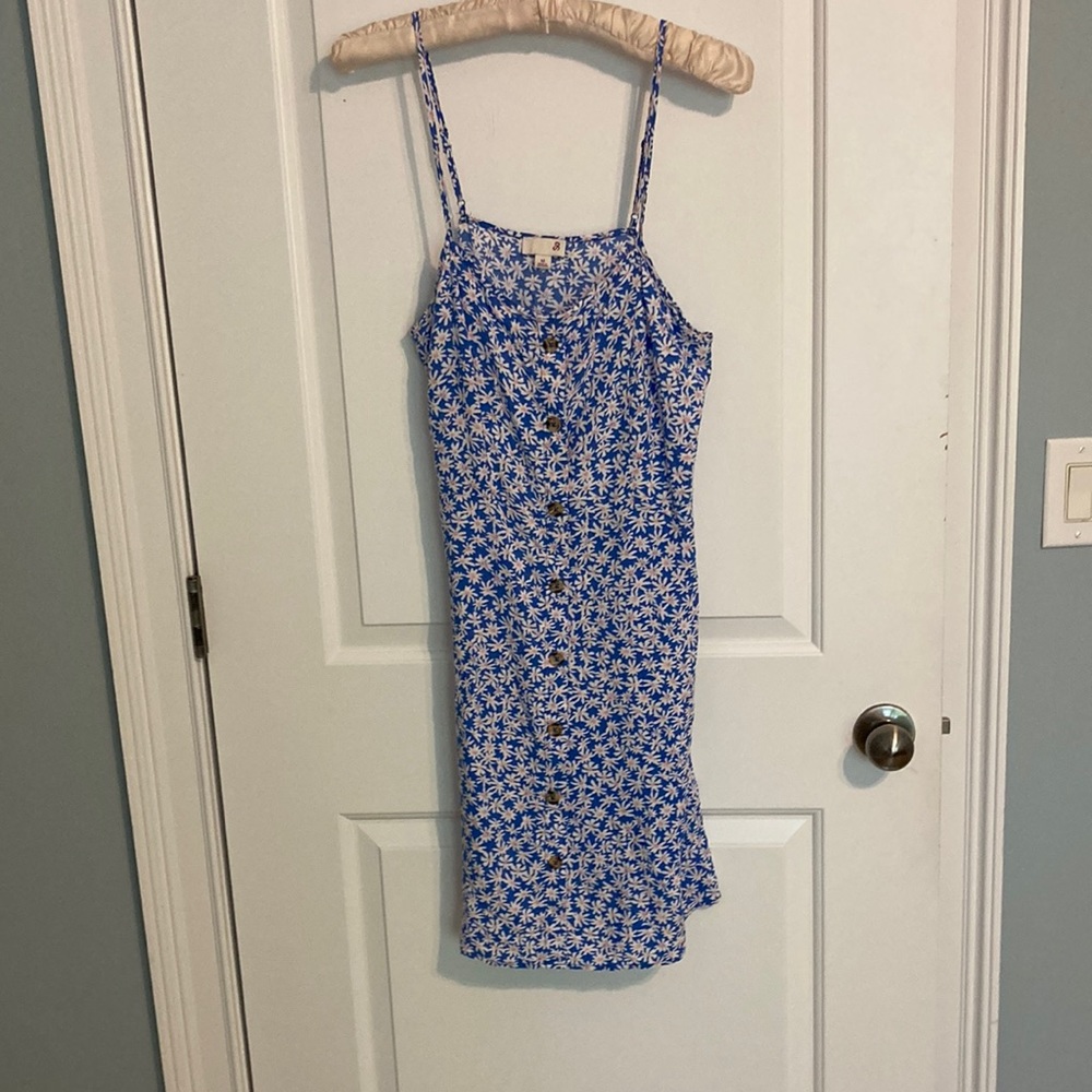 Cute summer mini dress back-tie
